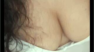 Tereza's solo session with big Peruvian tits