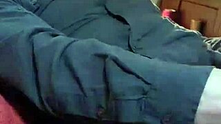 Stroking Hard Cock Slowly for Bianca in Homemade Clip