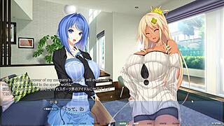 Akumeru family - yunagi route part 4 - stepsis massage scene