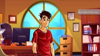 3D cartoon featuring horny college girl's wild adventures