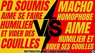 A French hunk and a gay sub team up