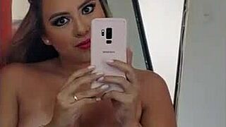 Kimy Salvatore's hot amateur video, ass and tits posing