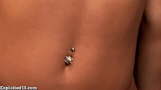 Young woman goes through a sex audition