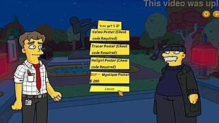 3D animated nun Maude gets burned in Simpsons parody