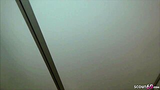 Can you believe this German teen got filmed fucking in a school toilet?