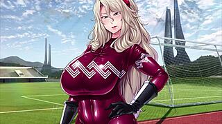 Prison academia stadium scene with anime porn