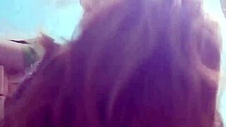 Filming Hot Doggystyle Action With Emo Couple in Thong