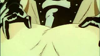 Cartoon porn with a strap-on and a threesome
