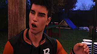 New animated porn with 3D cartoons and hentai called Being a dick 10