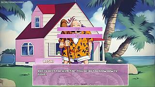 Hey, lonely housewives, wanna play this 3D DBZ porn game with me?
