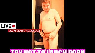 Amateur gay blowjob compilation will make you laugh and get a hard cock