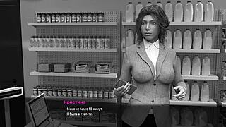 3D animated porn with double penetration and big cock action