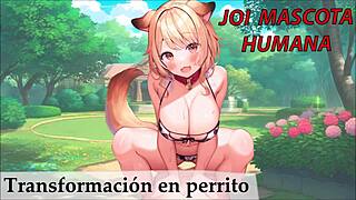 craving that spanish joi for slaves, transforming into outdoor pet