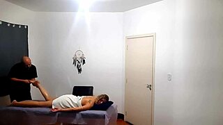 Massage turns into steamy affair with unexpected climax