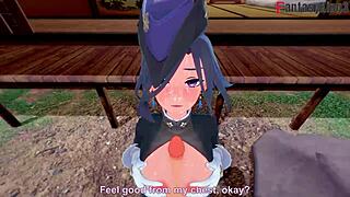 Clorinde From Genshin Impact Gets Fucked In Full 3D Cartoon Fantasy Hentai Scene