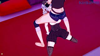 Excellen and Az Sainklaus lead intense futanari sex in hentai