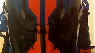 Gay anal sex and masturbation with MX shoes fetish