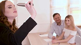 Classroom group sex scene preview