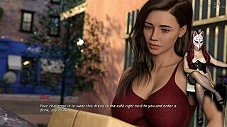 Steps of Debauchery 45 - Undressing in Public Back Alley.