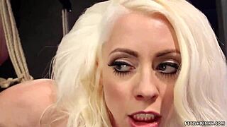 Lesbians BDSM sex with anal and gagging