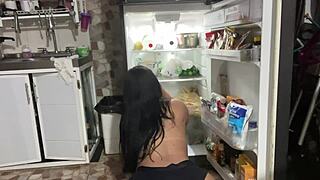 Amateur video shows stepmother in intimate moment