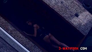 Anal sex and two cocks in a threesome