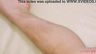 Hey, check out this cute brunette posing naked for close-up shots!