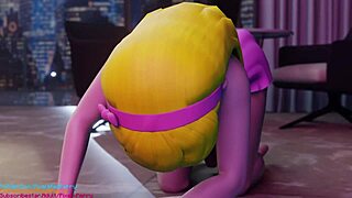 3D porn with a Futanari theme called Payback