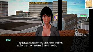 3D animated erotic story: A new family's erotic adventures