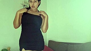 Big tits homemade video with an Indian amateur