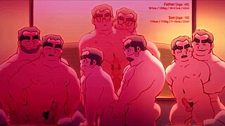 Hot gay anal sex in anime compilation