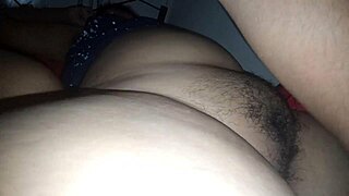 Spying on chubby tias and their furry pussies together