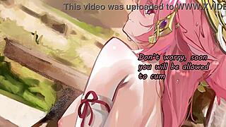 Anime feet JOI for foot fetish and humiliation