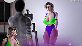 Apocalust - Perfect Huge Natural Tits on Sexy Mature Stepmom in 3D Hentai