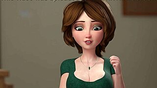 Aunt Cass Dominates in Wild 3D Cartoon Hentai Scene