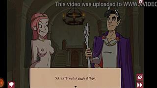 Final boss battle in the form of a fuck fight in the Queen’s brothel in the Hentai series