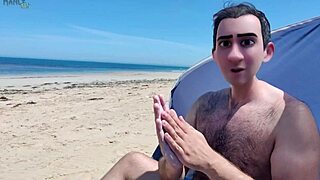 Stepfathers in gay porn series: Surfing and sex in a beach setting