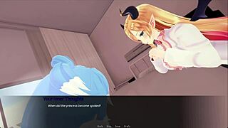 3D adult film featuring femdom and big tits