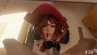 Overwatch animated porn video with music