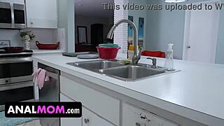Stepmother seduces stepdaughter for a hot and steamy experience with her partner