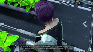 stranded in space 24 - shy emo girl meets up for curvy 3d hentai action