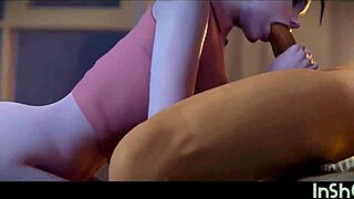 Hot animated Overwatch video with Widowmaker in various scenes