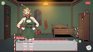3D game with naughty elf and Santa's wife