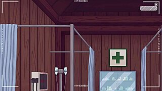 Sensual lesbian scene in Camp Mourning Wood - Part 7