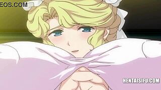 A loyal servant gives in to the master’s every desire – hentai
