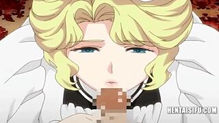 A loyal servant gives in to the master’s every desire – hentai