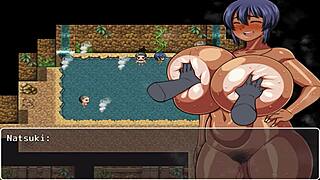 Natsuki-chan’s self-pleasure experience with a big cock