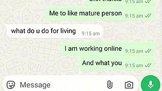 A mature woman gives me a sensual massage with more than just oil