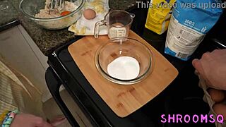 Petite step-sis sells homemade icing for a good cause