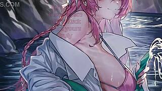 Explore the world of Hentai with Hanako's edging challenge
